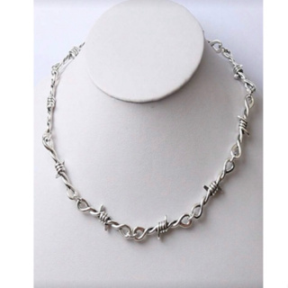 Choker Arame Farpado Punk Hip Hop Corrente Colar Unissex Estilo Gótico em Oferta na Shopee