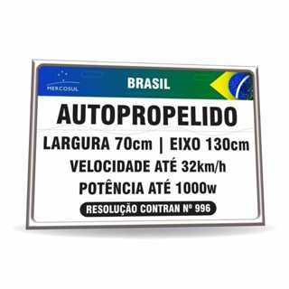 Placa Pvc Scooter Bike Motinha Bicicleta Elétrica - Padrão 2026 em Oferta na Shopee