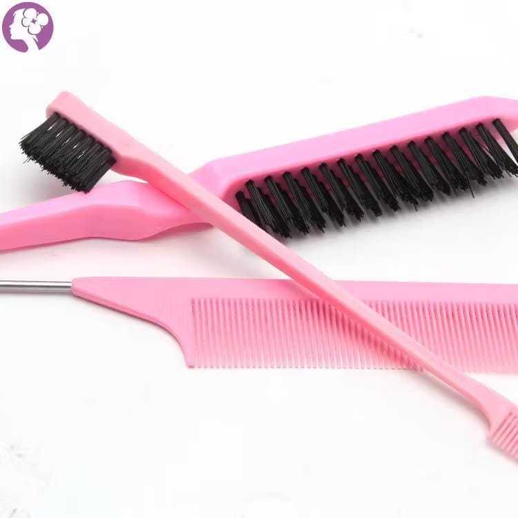 Conjunto De Pente De Cabelo Com 3 Pacotes-Desembaraçador Modelador Para Homens E Mulheres