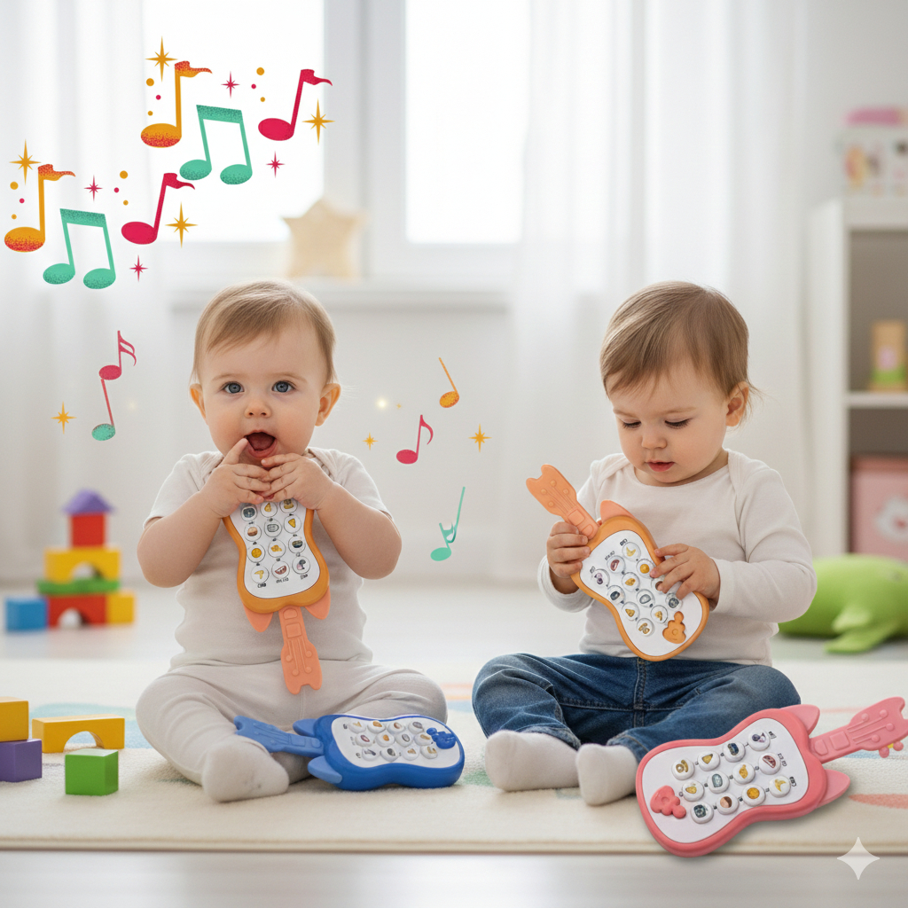 Telefone Infantil Musical Brinquedo Celular Mordedor Educativo Com Luz