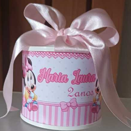 kit tubbolatas personalizadas MINNIE.lembrancinha maternidade/aniversario/ lembrancinha festa