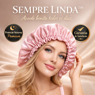 Kit 50 Touca de Dormir Cetim Proteção Total do Cabelo