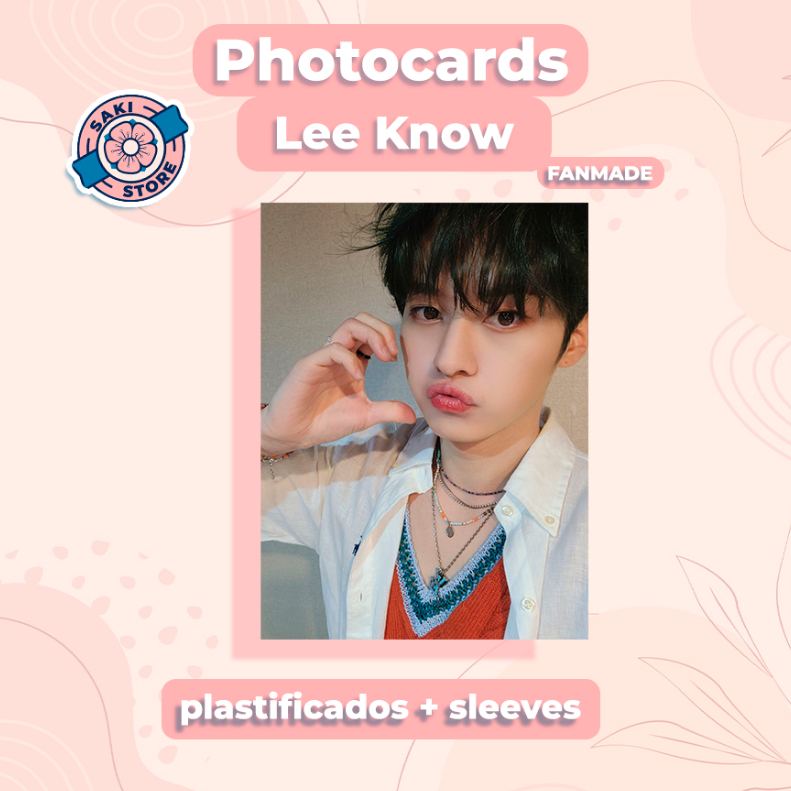Photocards Lee Know - Kpop - Selca - Fanmade