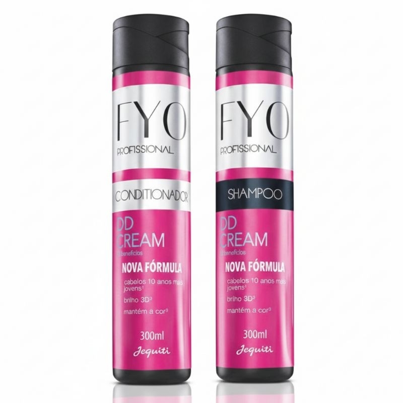 Kit shampoo &condicionador  fyo profissional DD Cream em Oferta na Shopee