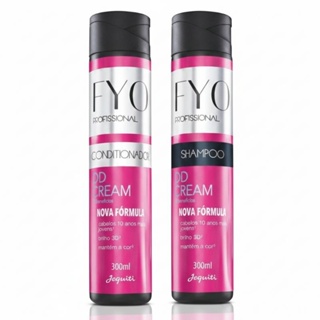 Kit shampoo &condicionador  fyo profissional DD Cream em Oferta na Shopee
