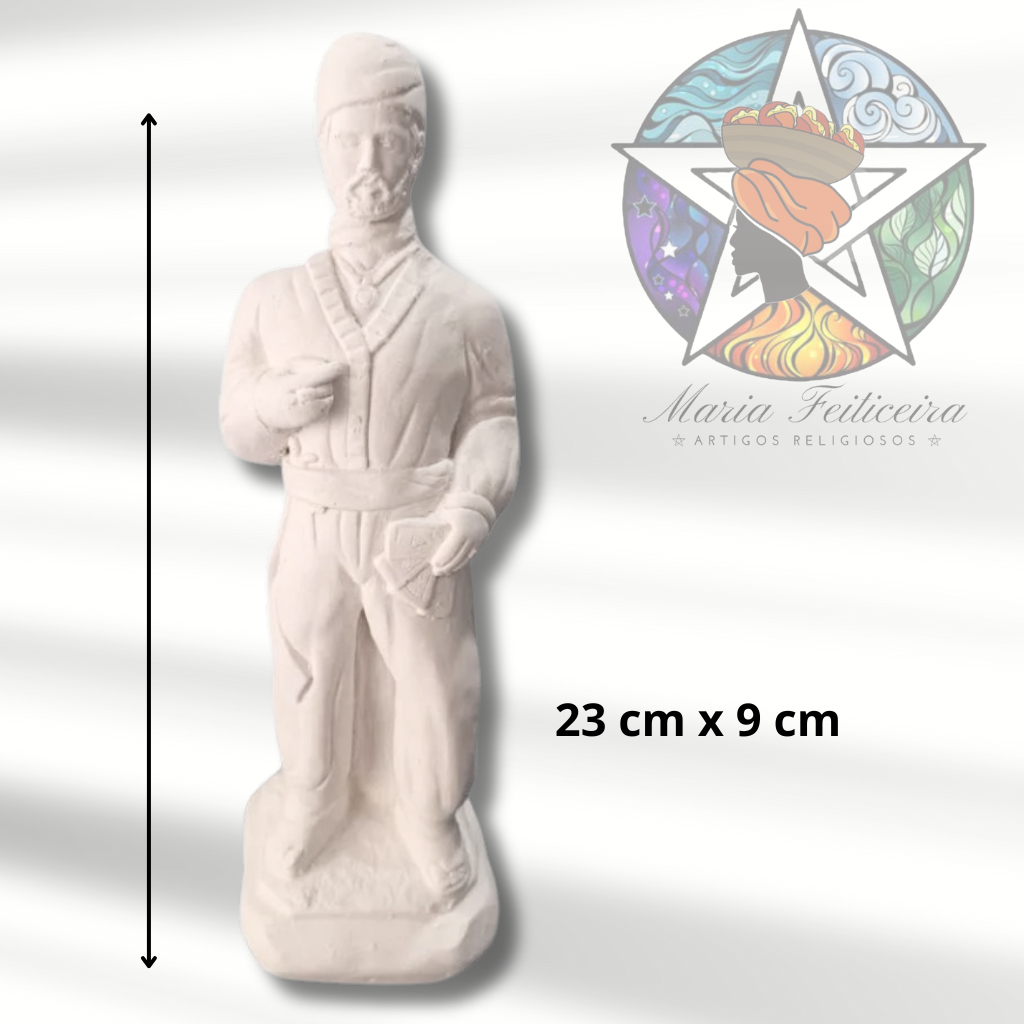 Imagem em Gesso Orixás Cigano umbanda 23x7