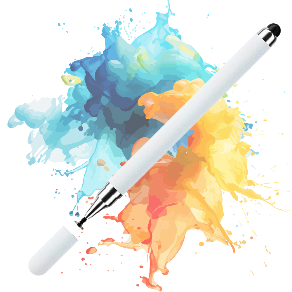 Caneta Stylus 2 em 1 Toque Celular E Tablet Ponta Borracha iPad iPhone Caneta de Tela Touch Celular em Oferta na Shopee
