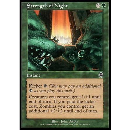 Força da Noite (Zumbi) - - Magic The Gathering