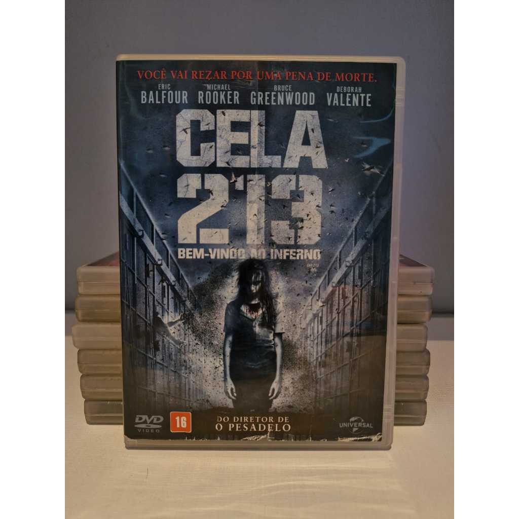 CELA 213 - BEM-VINDO AO INFERNO - DVD - Original (Leia a descrição)
