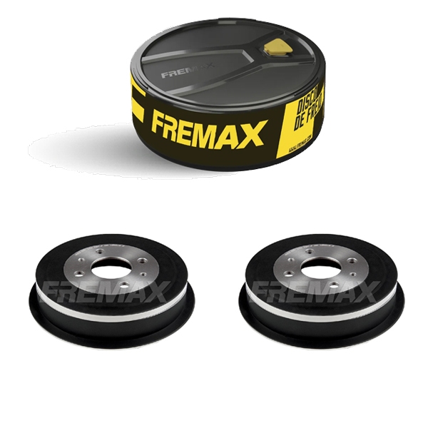 Par Tambor de Freio Traseiro PALIO GRAND SIENA Fremax em Oferta na Shopee