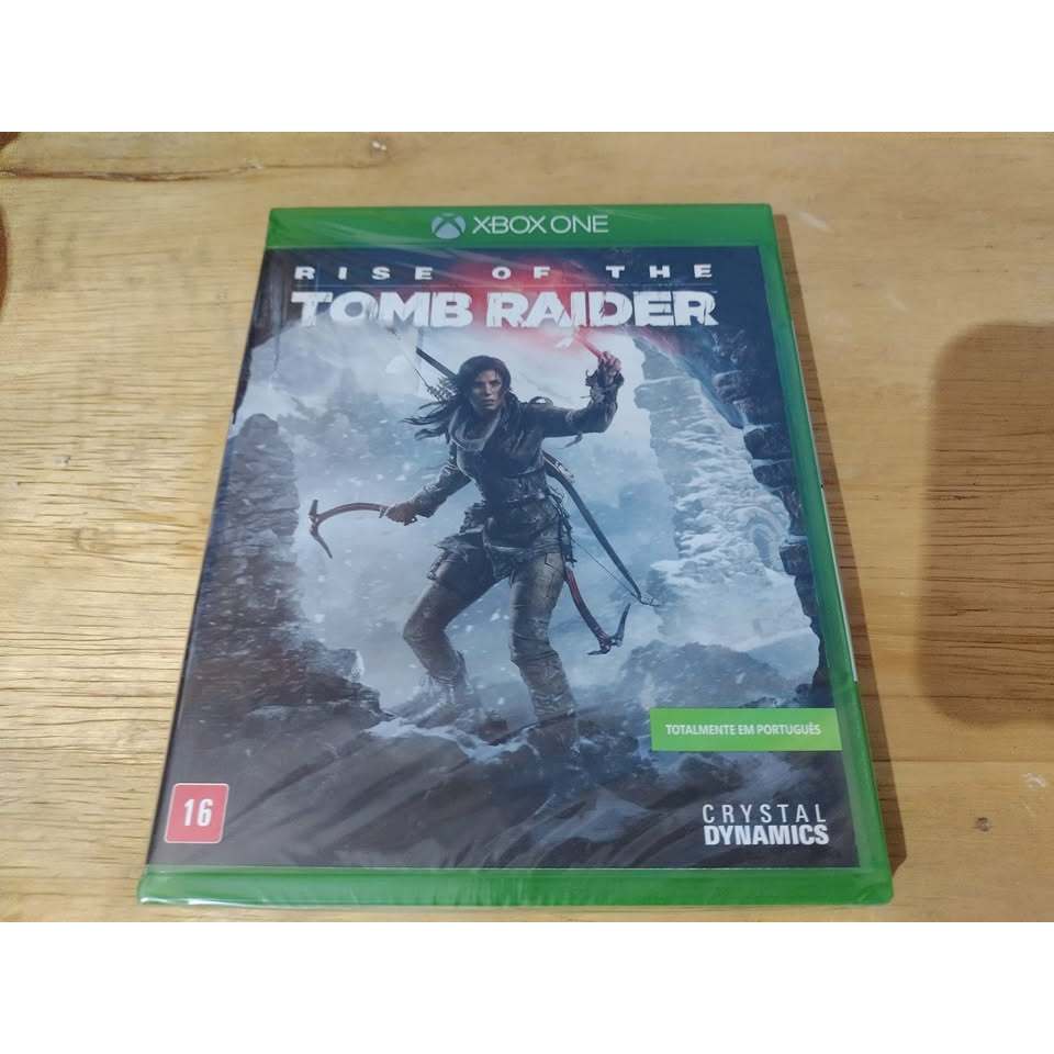 Tomb Raider - Rise Of The Tomb Raider - Xbox One Jogo Lacrado