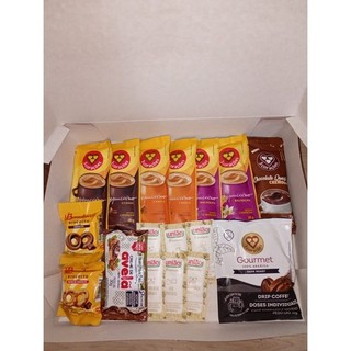 Kit De Café Selecionados Três Corações Café Solúvel Gourmet Drip Coffee Lembrancinha Cesta De Café Da Manhã Completa