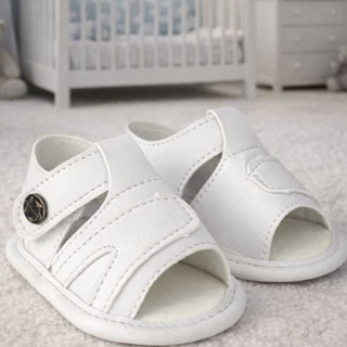 Sandalia de Bebe Recem Nascido Masculino Confortavel Super macia em Oferta na Shopee