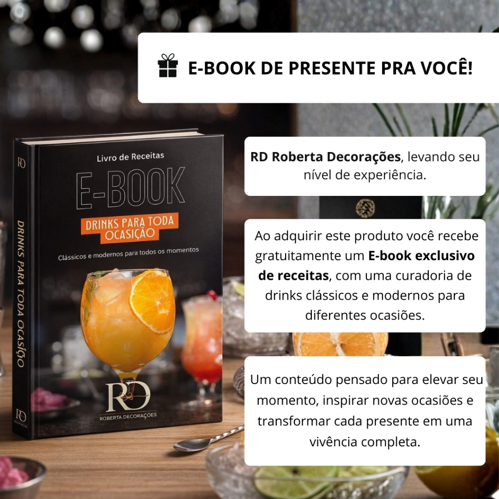 Maleta Especiarias e Acessórios para Drinks, Gin e Chás. Pronto para Presente.