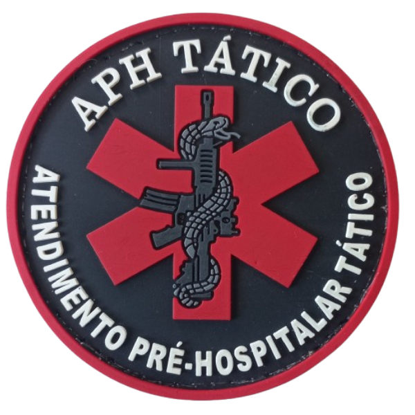 Patch emborrachado APH em Oferta na Shopee