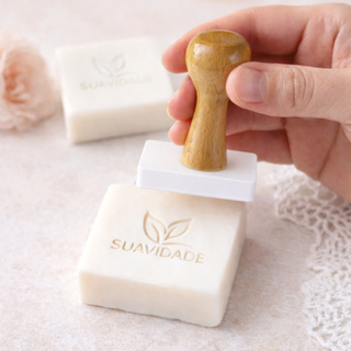 Carimbo em Acrílico Artesanato com Logotipo Desenho para Biscuit Cerâmica Sabão Barro em Oferta na Shopee