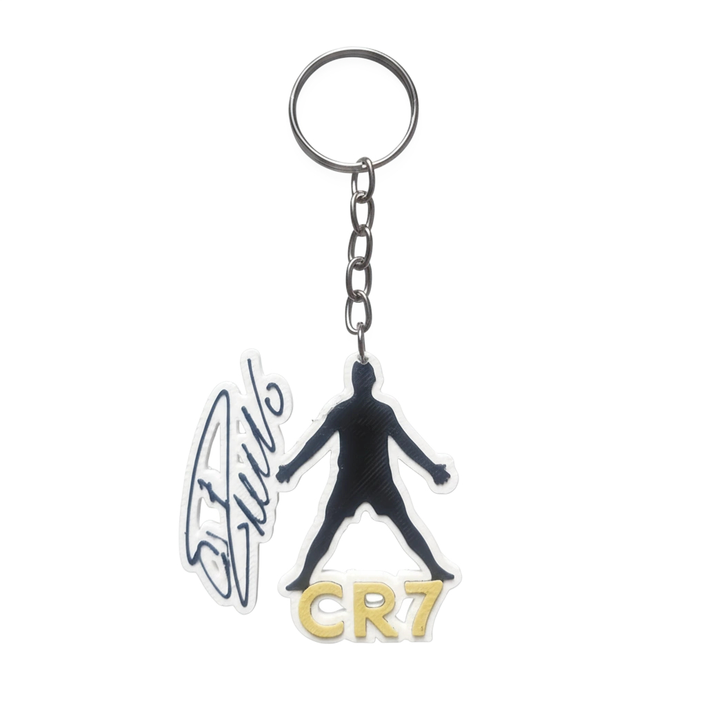 Chaveiro Futebol Assinatura Autografo Cristiano Ronaldo CR7 em Oferta na Shopee