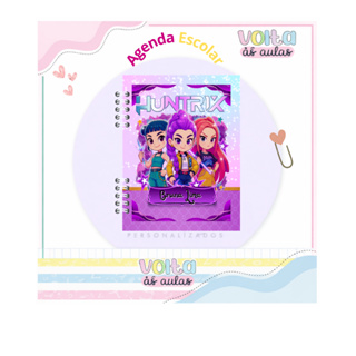 AGENDA ESCOLAR PERSONALIZADA GUERREIRAS K POP em Oferta na Shopee