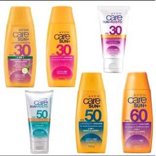 Protetor Solar 2 em 1 Rosto e Corpo Avon Care Sun+  - (ESCOLHA O CERTO)