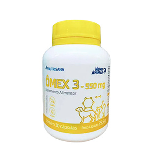 Ômex 3 Suplemento para Cães Nutrisana 550 mg 30 caps em Oferta na Shopee