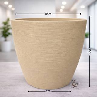 Vaso para Planta Bojo Redondo Escovado Nº 1 em Oferta na Shopee