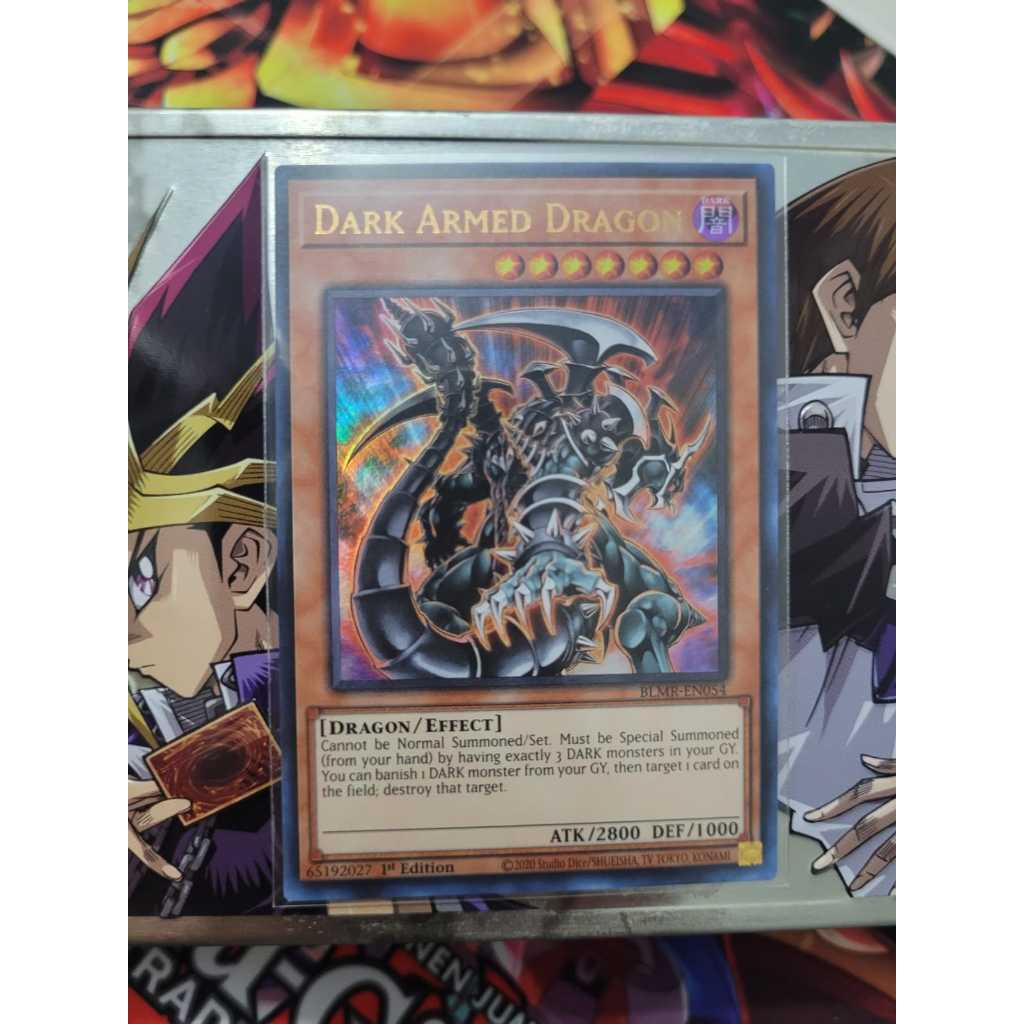 Escolha o idioma- Dark Armed Dragon - Dragão Armado Negro - Raridade ULTRA - Yugioh Original Konami.