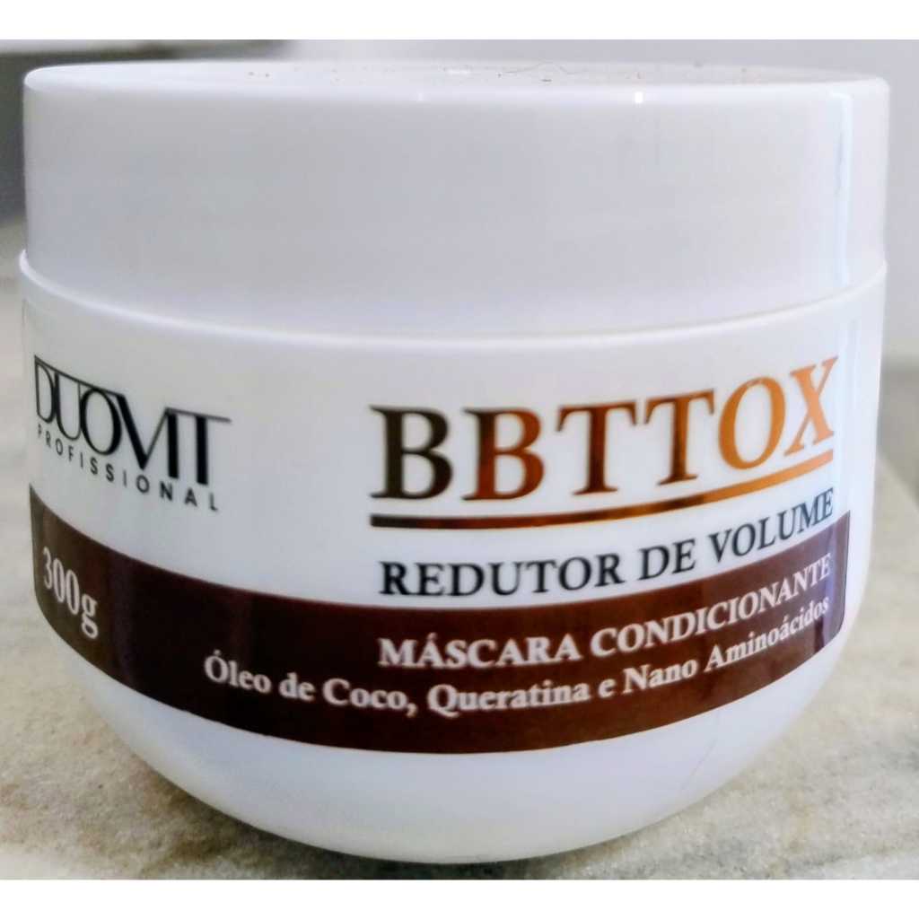 BBTTOX Mascara Redutor de Volume Duovit 300g