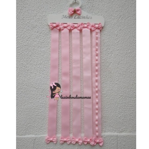 Cabide e Porta laços organizador de laços  e tiaras.