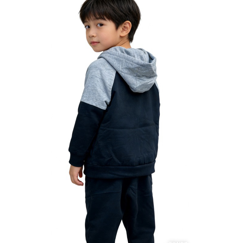 conjunto infantil toda forrada menino no2296 em Oferta na Shopee