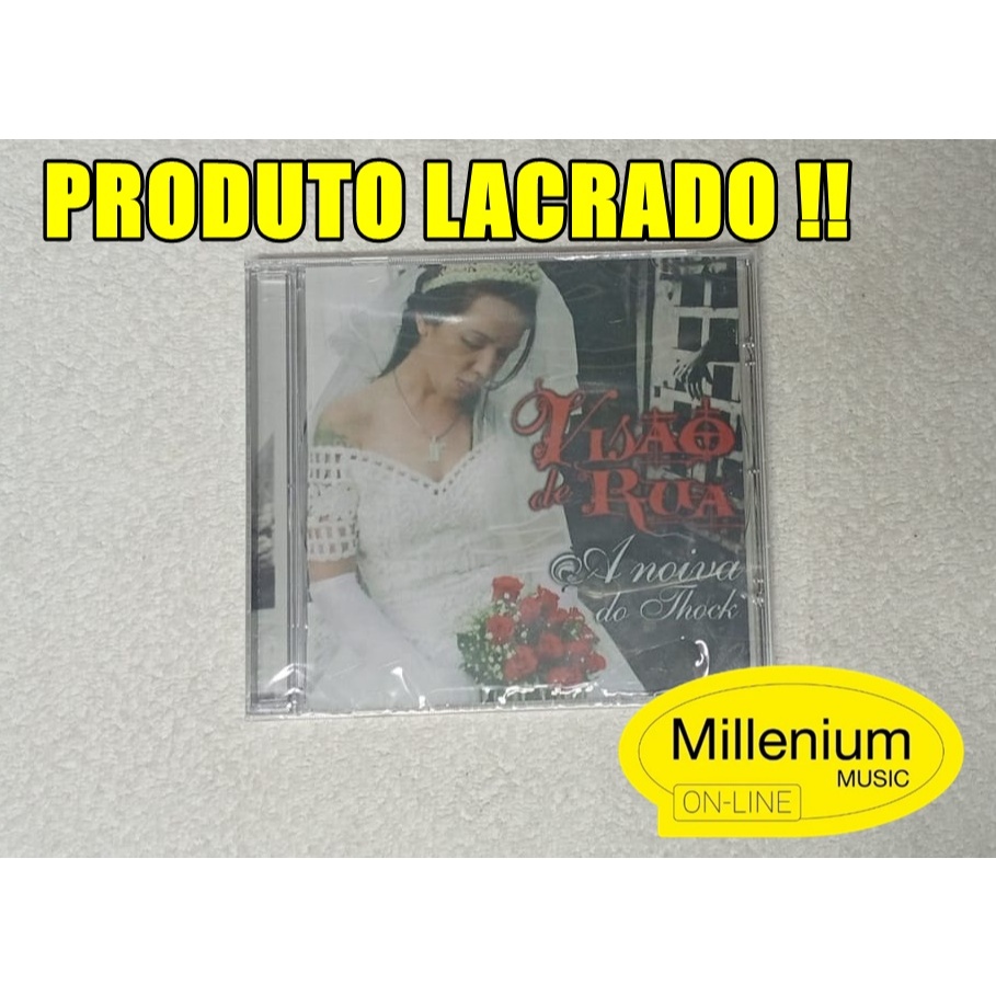 CD Visão De Rua A Noiva Do Thock 2021 Original Gravadora Colecionado Ótimo Estado PRODUTO LACRADO !!