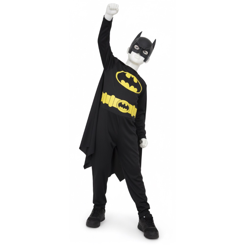 Fantasia Do Batman Longa ( Vem Com a Máscara) Infantil