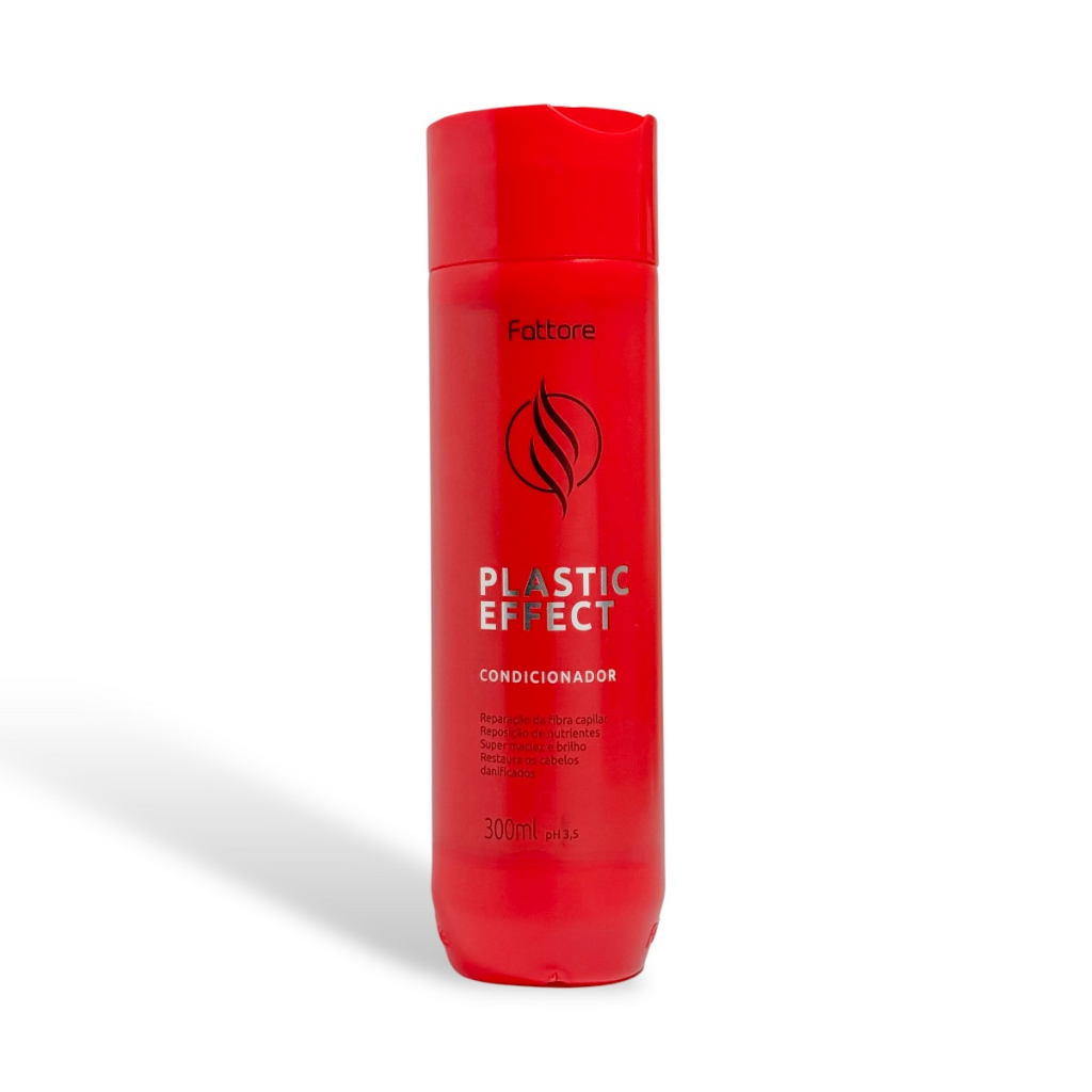 Fattore Plastic Effect Condicionador – Reparação da Fibra e Brilho Intenso 300ml
