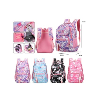 Mochila Escolar Feminina Versão Coreana Protetor de Coluna Para Meninas Ultraleve Modelo Novo 2026 em Oferta na Shopee