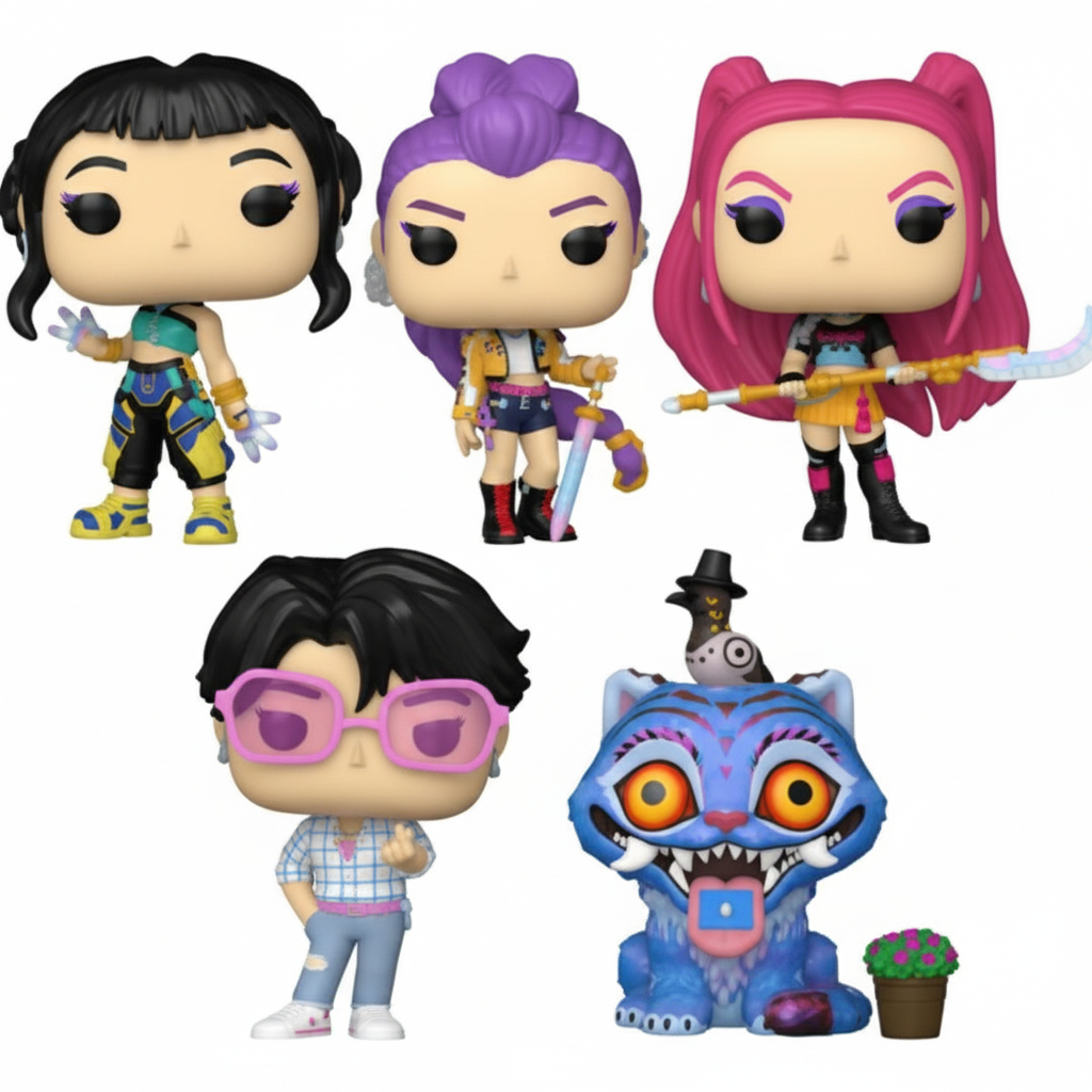 Boneco Colecionável Demon Hunters COM e SEM CAIXA Personalizada em Oferta na Shopee