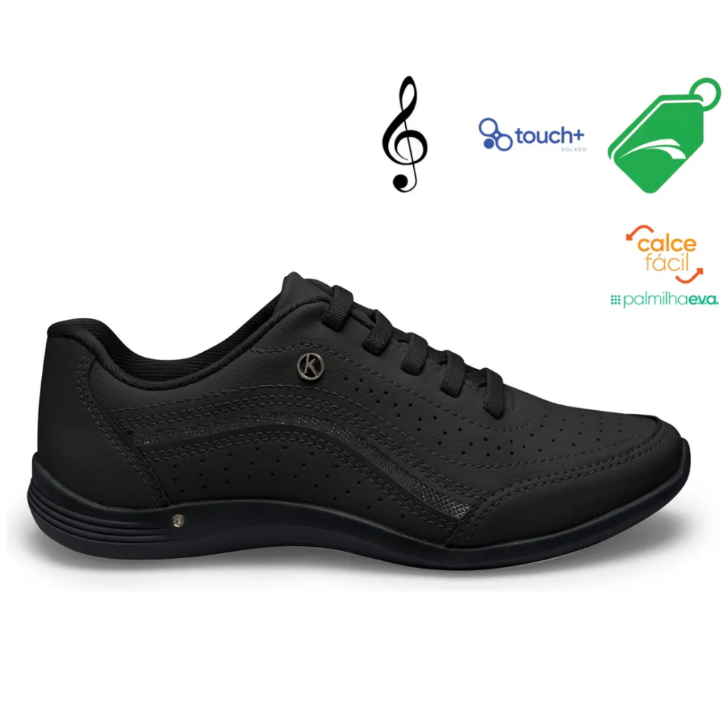 Tênis Kolosh Feminino Casual Calce Fácil Confortável - Original em Oferta na Shopee