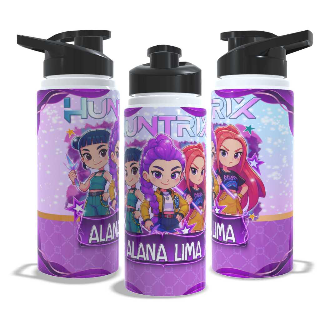 Garrafa Squeeze 750 ML Personalizada  com o nome Volta as aulas em Oferta na Shopee