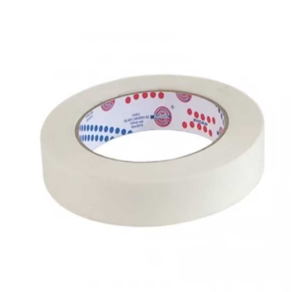 Rolo Fita Crepe 18mmx50m Branca Material Escolar Pintura Artesanato