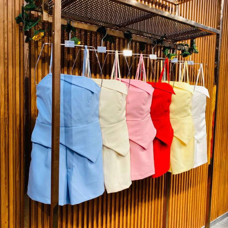 Conjunto Feminino – Short Alfaiataria com Dobra Frontal | Looks Casuais e Festas 2578 em Oferta na Shopee