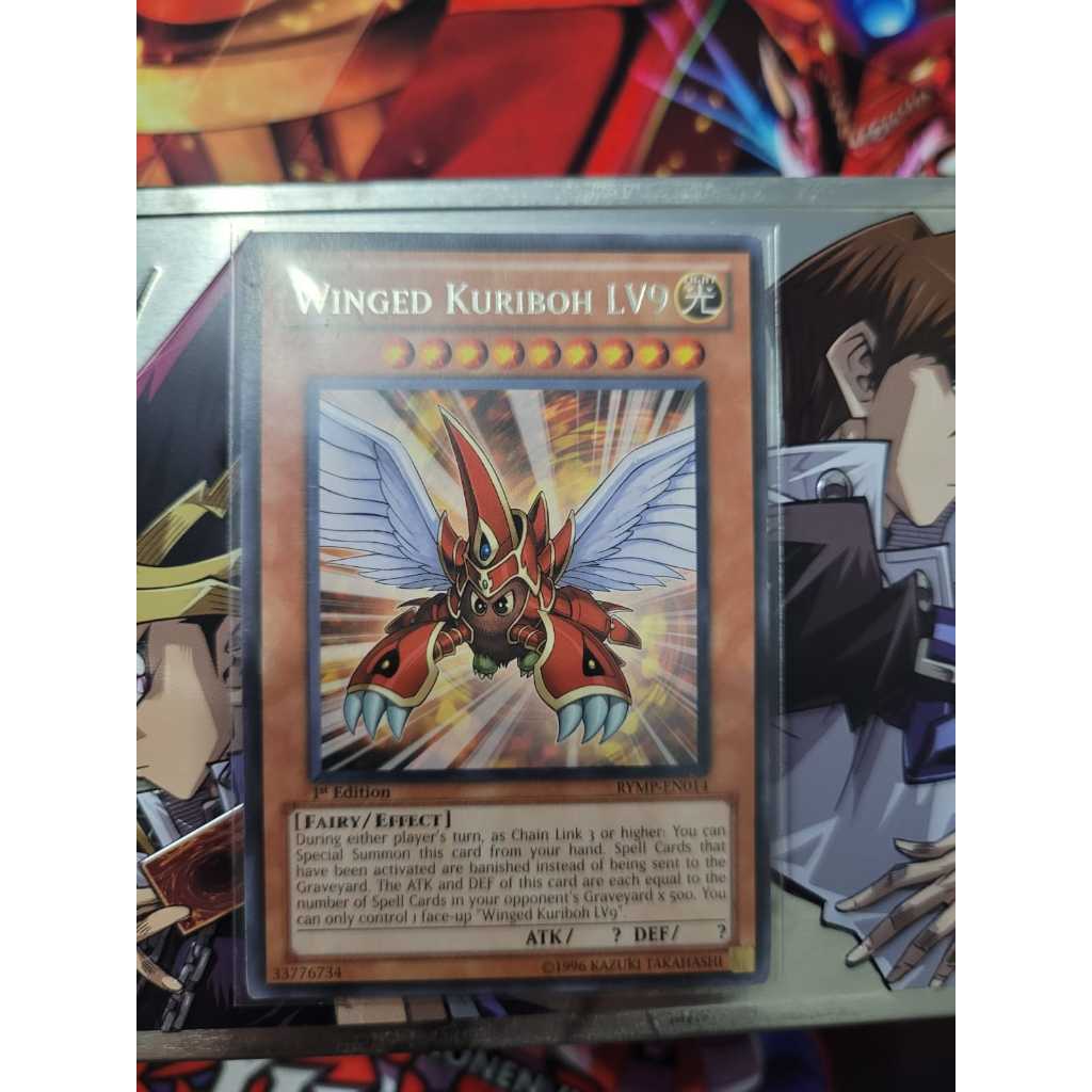 Winged Kuriboh LV9 - Raridade RARO - Yugioh Original Konami.