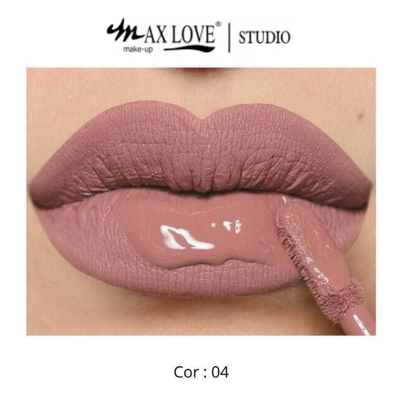 Max love Batom Liquido 24 horas Nude/Matte Max Love 01 ao 06. em Oferta na Shopee