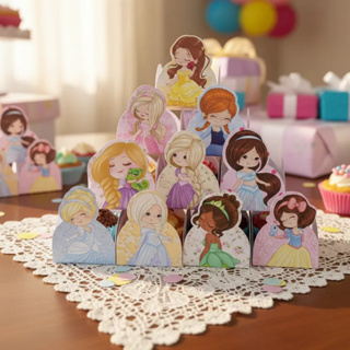 Kit 50 Forminha de Docinhos Princesas Cute (Baby) | Pronta Entrega em Oferta na Shopee