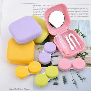 Mini Estojo Porta Lente De Contato - Kit Viajem em Oferta na Shopee