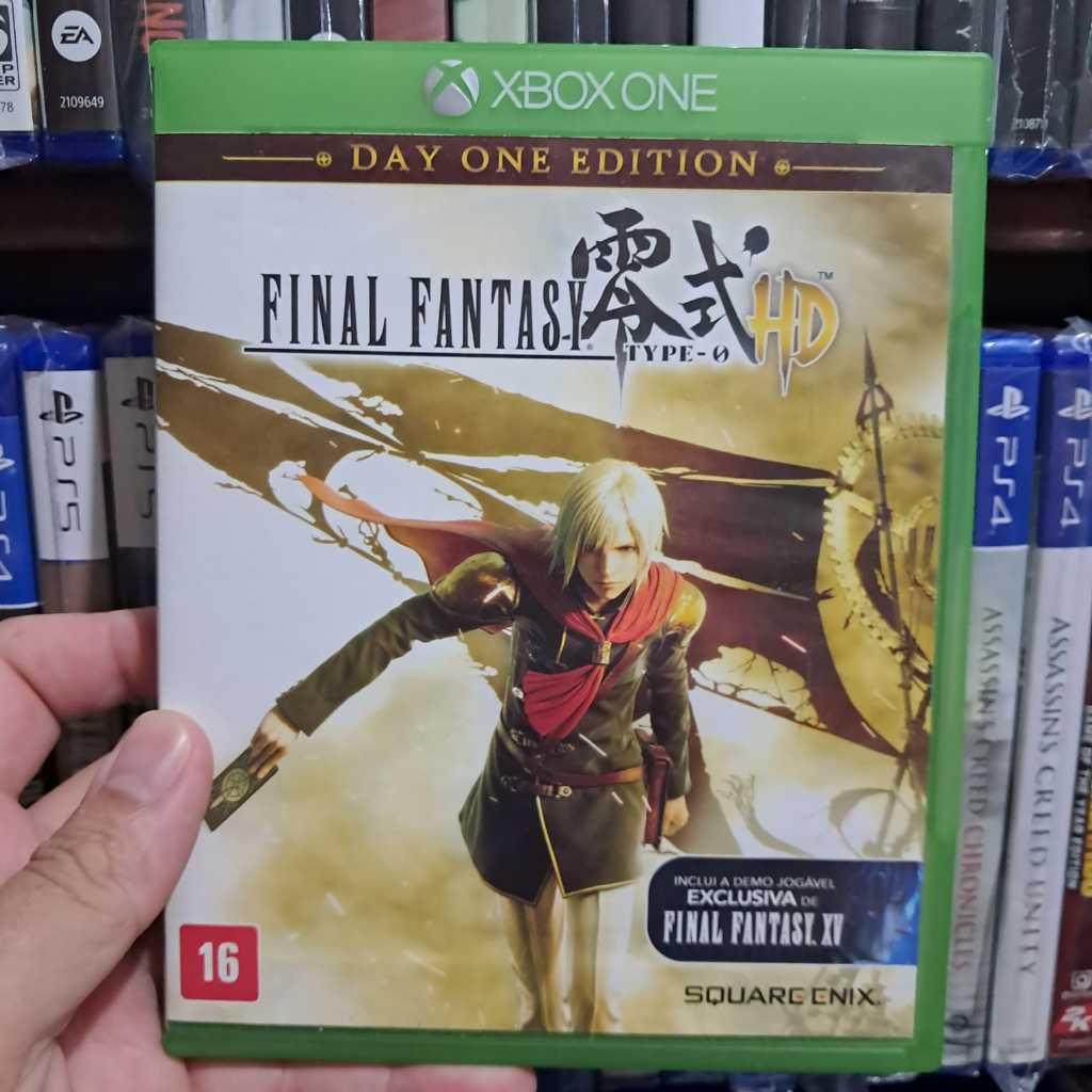 Final Fantasy Type-0 HD Midia Física Xbox One Original Xbox Series X Usado