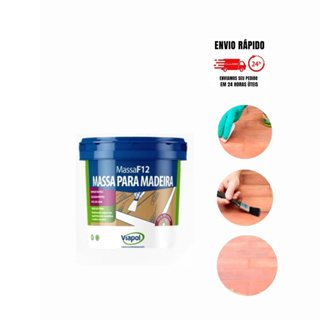 Massa Para Correção Em Madeira Massa Calafetar F12 Massa Correção De Móveis 400G/1,65Kg em Oferta na Shopee