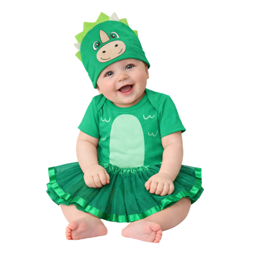 Body Bebê Temático Mesversario Fantasia Infantil  Dino em Oferta na Shopee
