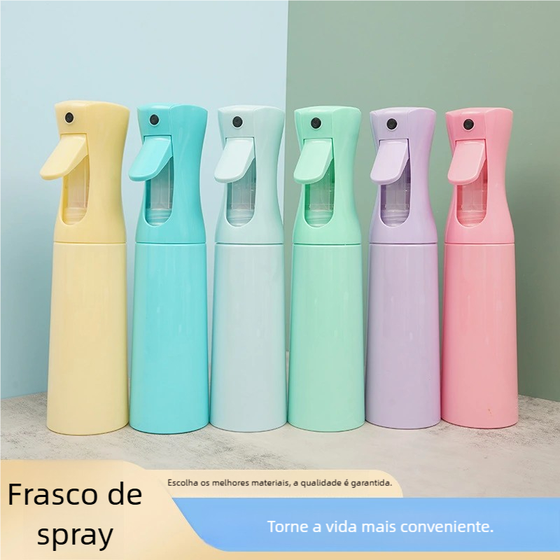Borrifador Spray 200ml Profissional – Jato Contínuo Névoa, Multiuso: Cabelos, Plantas e Limpeza!