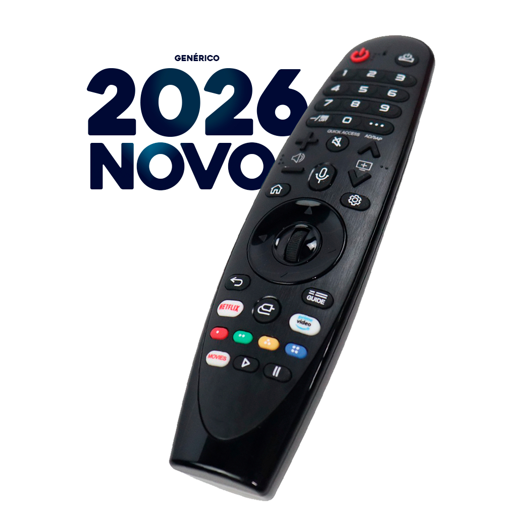 Controle Remoto Para Televisão e Genérico Feito LG Magic MR20GA Novo Modelo 65NANO86UNA