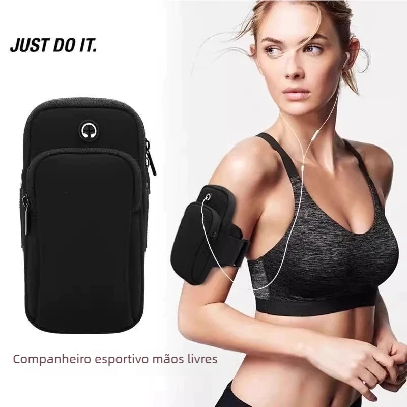 Pochete Fitness Braçadeira Titular de Celular 6.5 a 7.2 Polegadas — imagem 1