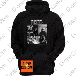Blusa Moletom Estampado PJL Febre90s Rapper Trap HipHop Homenagem Rap Carioca Show Casado Capuz em Oferta na Shopee