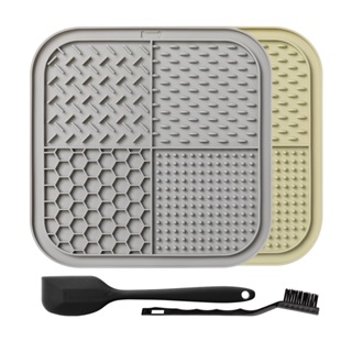 Tapete Comedouro Pet – Lamber Lento, Reduz Stress Cães e Gatos em Oferta na Shopee